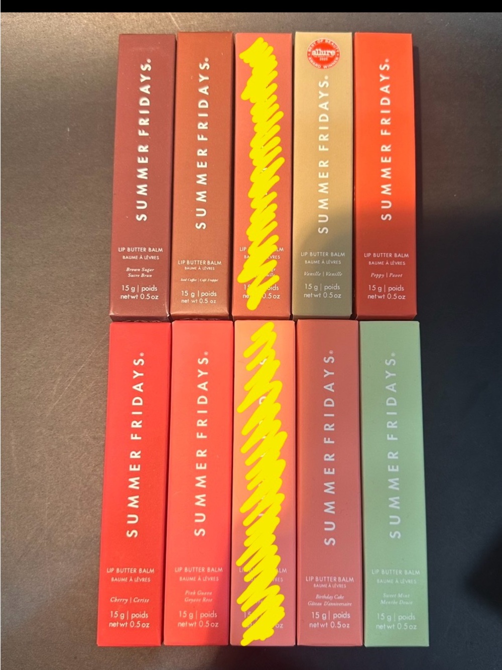 Summer Fridays Lip Butter Balm Set - Assorted Shades